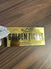 Willy wonka golden - willy, ticket