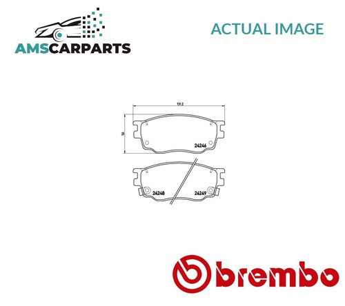 Brake pads set braking - set, pad
