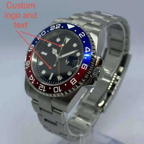 Pepsi gmt mod seiko nh34 - seiko, /