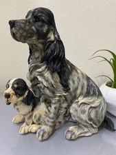 Cocker Spaniel With Puppy Roan