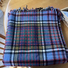 vintage wool tartan picnic