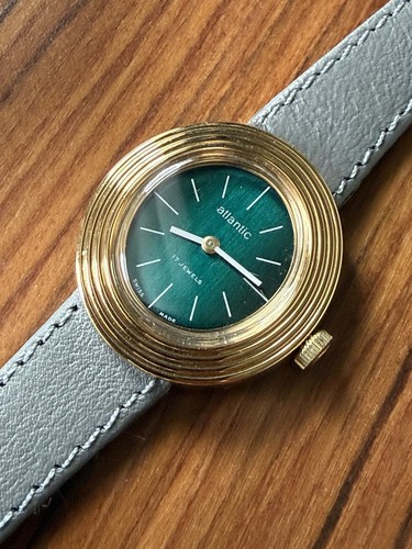 Rare vintage atlantic watch - vintage, watch,17