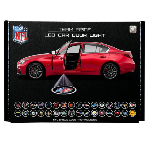 Nfl led car door - led,