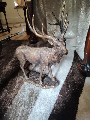 Large stag ornament - large,