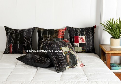 Black luxury silk - black,