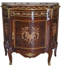 Antique Cabinet Inlaid Baroque
