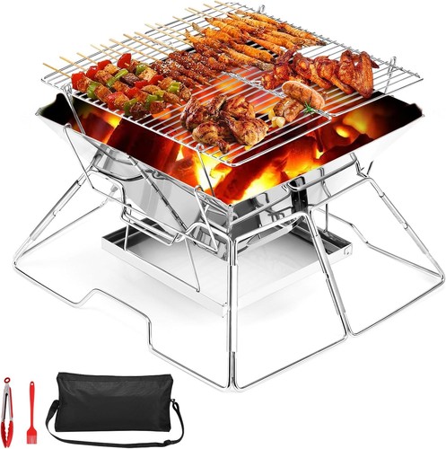 Portable fire pit bbq - bbq, for