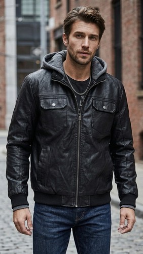 Wantdo men black faux - men's,