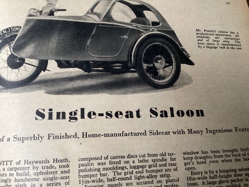 Home built diy - home, sidecar