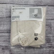 Ikea Henriksdal Chair Cover Slipcover 901.876.68 Linneryd Natural (Light Beige)