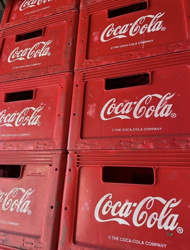Vintage coca cola crate - vintage, 1980