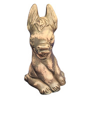 Vintage Black Donkey Figurine