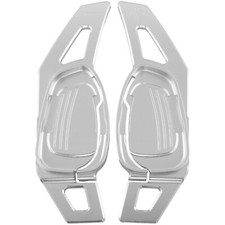 Shift Paddle Extension Silver Fits Audi S 3 4 5,RS 3 4 5 6 7,RS Q3,SQ5