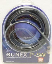 QED Qunex P-SW 6 meter Subwoofer cable 