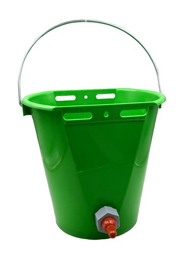 Lamb milk feeding bucket - milk, with