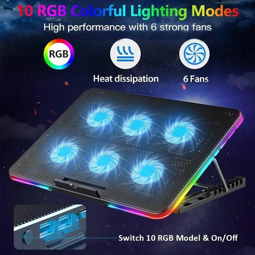 Laptop cooling pad quiet - laptop, 6