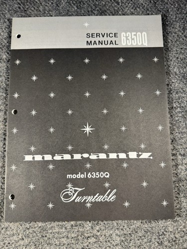 Marantz model 6350q turntable - 6350q,