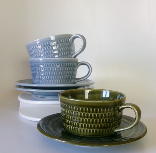 Three stavangerflint gronette - three,