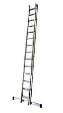 4.0M - 7.0M ALUMINIUM EN131 PROFESSIONAL DOUBLE EXTENSION LADDER  14 RUNG LYTE