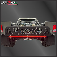 Losi 5T 5ive-T Rear Bumper w/ LED Light BLACK - StupidRC