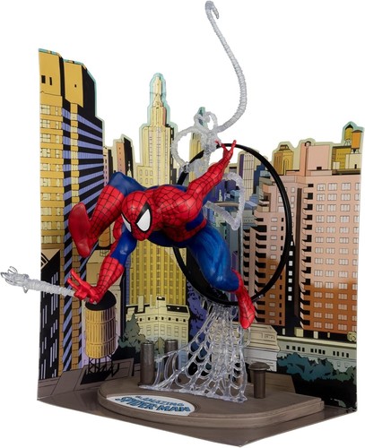Spider man statue mcfarlane - statue,