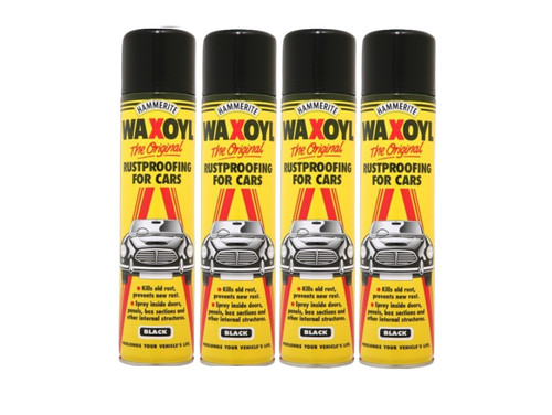 Hammerite waxoyl black - waxoyl,