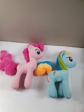 my Little Pony pinky pie / rainbow's dash plush 
