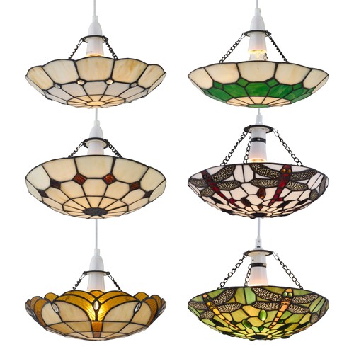 Tiffany style ceiling light - tiffany,