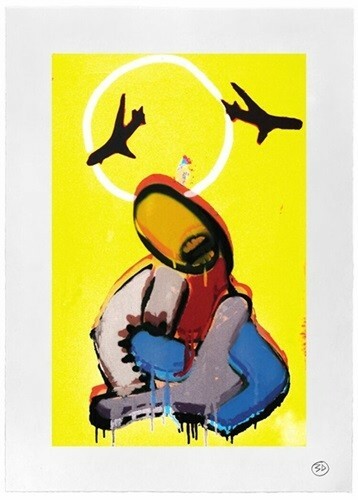 Robert del naja print - robert,