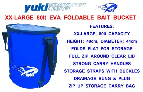Yuki large 80lt foldable - yuki,
