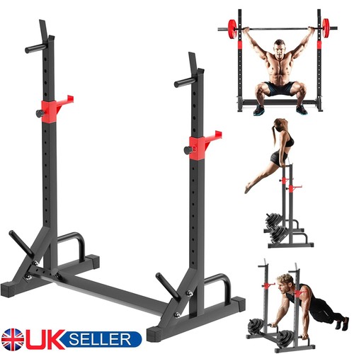 Squat rack stand adjustable - squat,