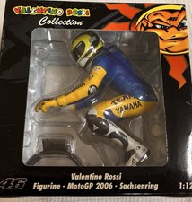 Minichamps 1/12 Valentino Rossi Riding Figurine Sachsenring 2006 MotoGP Ltd Edt