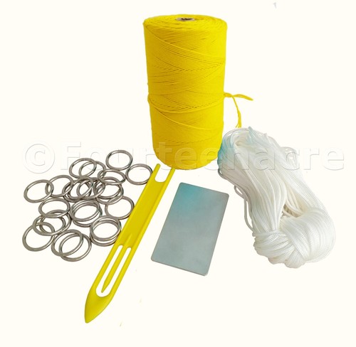 Spun polyester purse net - net, kit
