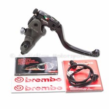 BREMBO 15RCS Radial Brake Master Cylinder, Folding Lever, 15mm 18 & 20 Ratio