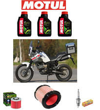 KIT TAGLIANDO OLIO 5000 10W40 FILT OLIO ARIA CANDELA YAMAHA XT 660 Z TENERE 2009