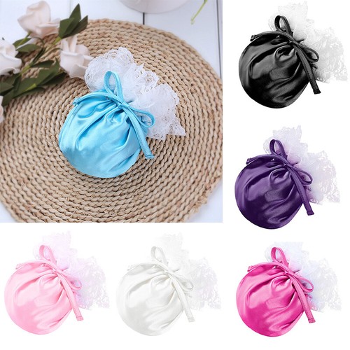 Mens sissy pouch satin lace - pouch,