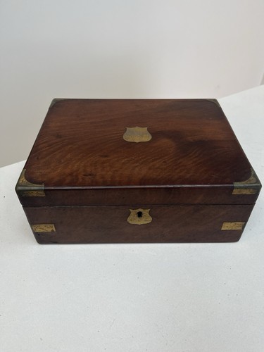 Antique mahogany writing - antique,