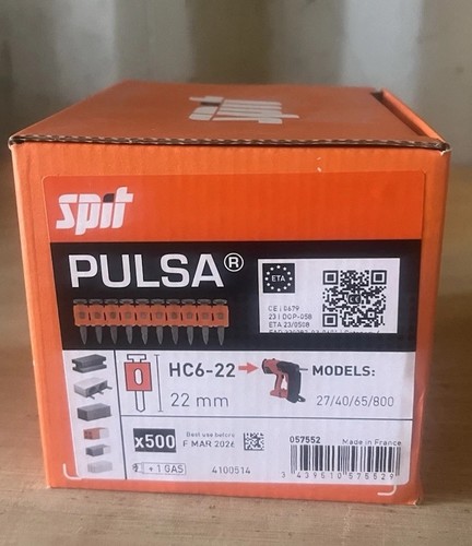 Spit pulsa hc6 22nails - pulsa, hc6-22nails/pins
