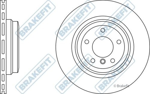 Rear axle brake - rear,