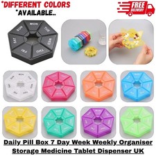 Daily Pill Box 7 Day Week