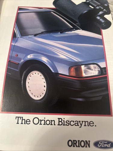 Ford orion biscayne range 1987 - ford,