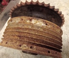 BSA A10 A7 Rear hub. Full