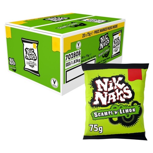 Nik naks scampi lemon - naks, 'n'