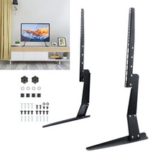 Universal Table Top TV Stand Leg Mount Holder Bracket for 22-65 Inch LED LCD New