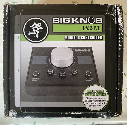 Mackie big knob - big, studio