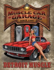 Legends Detroit Muscle Car Tin