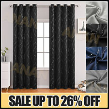 Blackout Door Curtain Thick