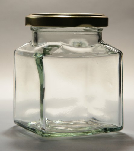 100 200g square glass - 200g,