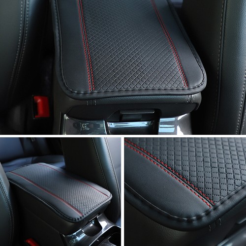 Red car armrest - box, pad