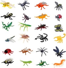 24 Pcs Bugs Toys, Small World